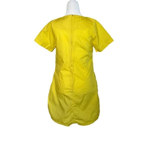 Osman Yousefzada Collective T-Shirt Dress in Yellow 4 Womens Mini Aline - Picture 7 of 11